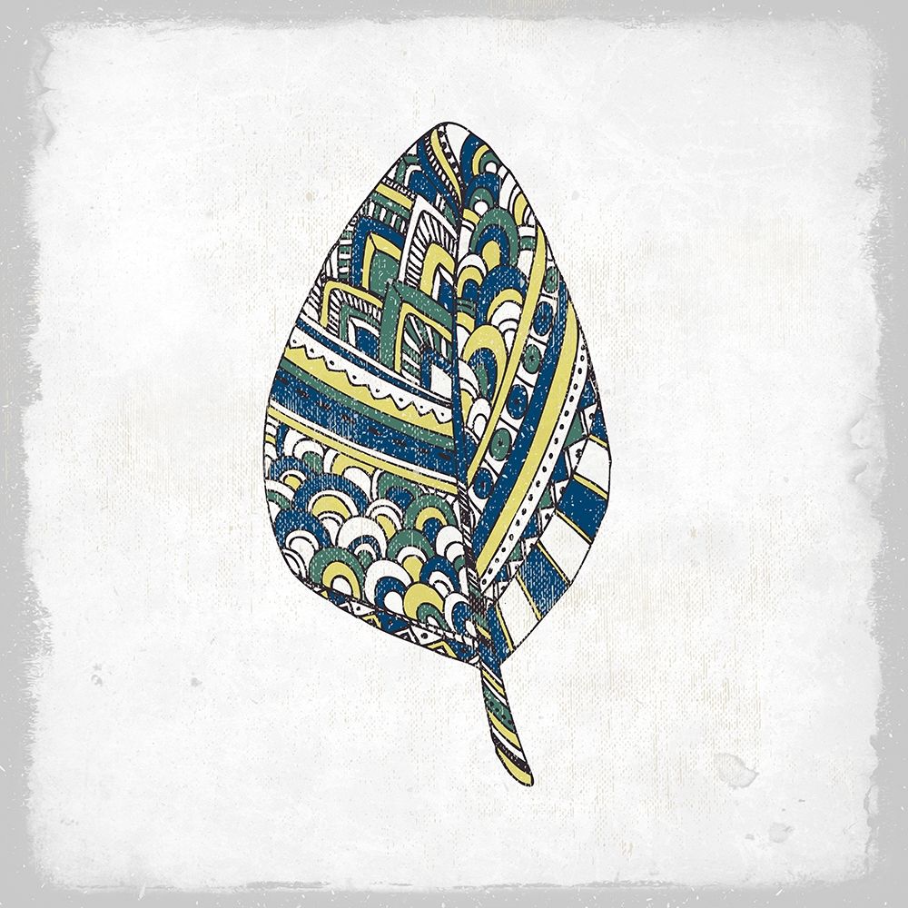 Henna Leaves 3 art print by Kimberly Allen for $57.95 CAD