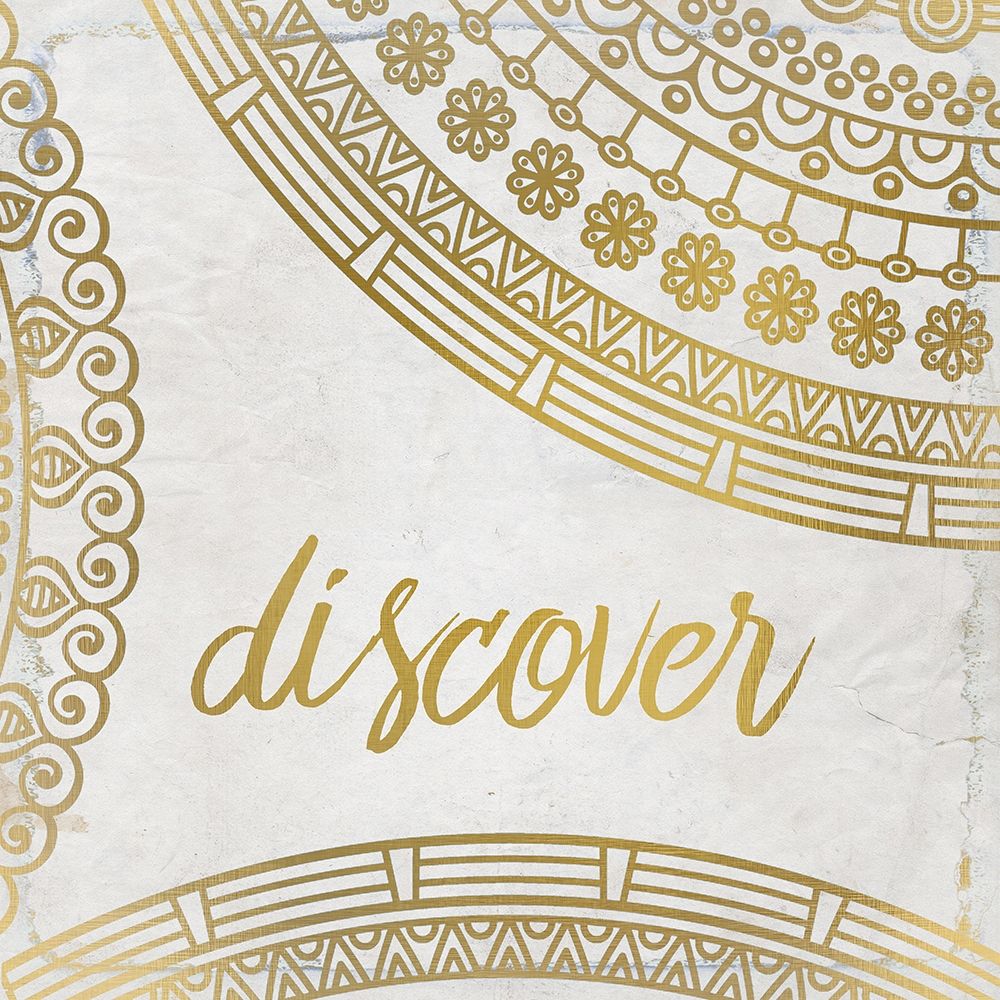 Henna Gold 3 art print by Kimberly Allen for $57.95 CAD
