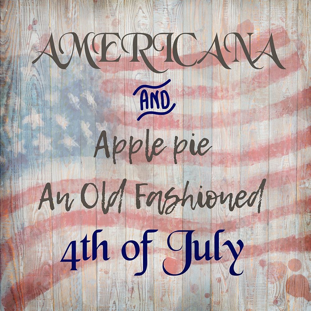 An Old Fashioned 4th art print by Kimberly Allen for $57.95 CAD