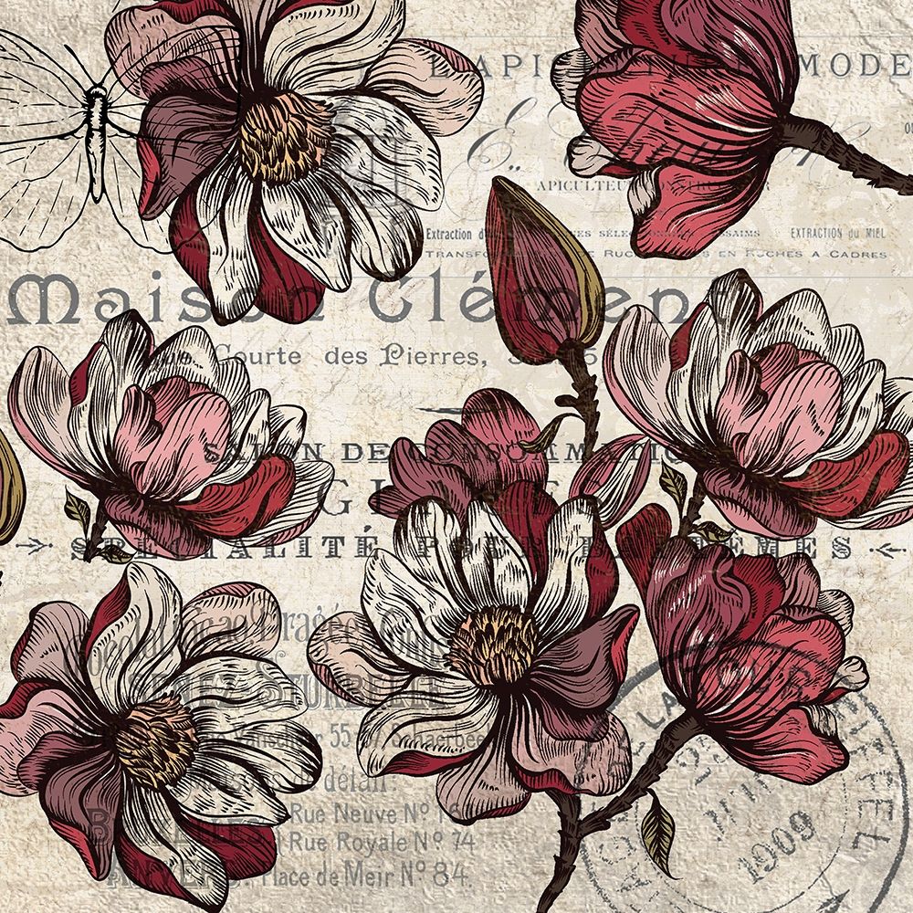Magnolia Series 4 art print by Kimberly Allen for $57.95 CAD