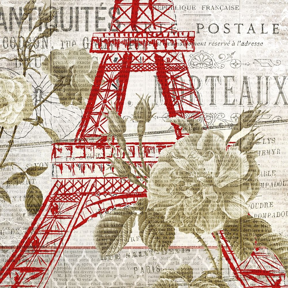 Paris Script Series 3 art print by Kimberly Allen for $57.95 CAD