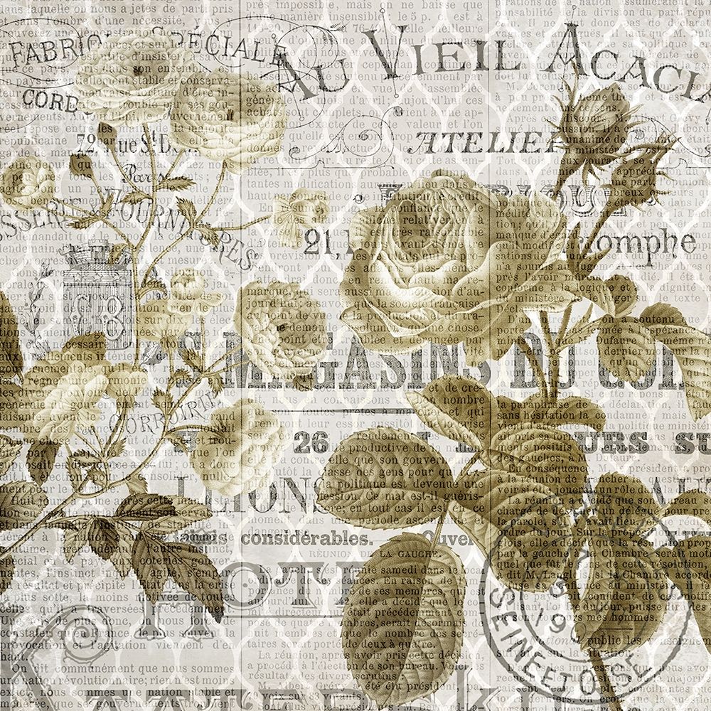 Paris Script Series 5 art print by Kimberly Allen for $57.95 CAD