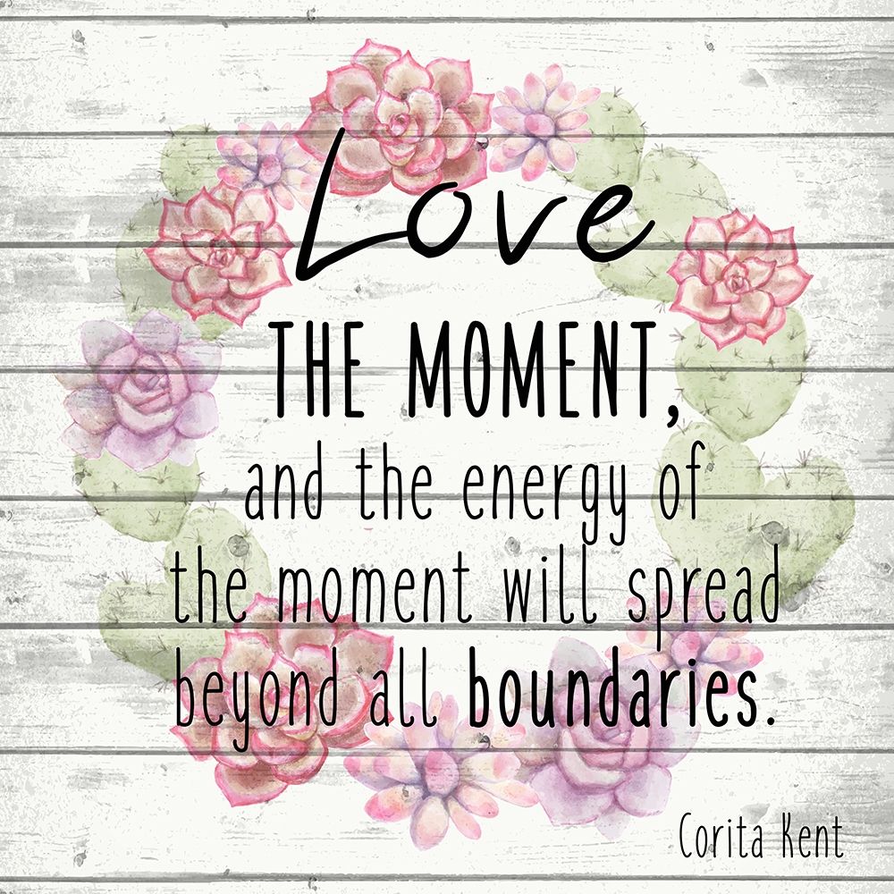 Love the Moment 2 art print by Kimberly Allen for $57.95 CAD