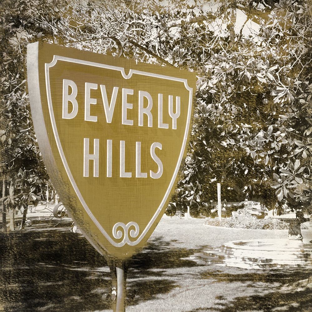 Beverly Hills art print by Kimberly Allen for $57.95 CAD
