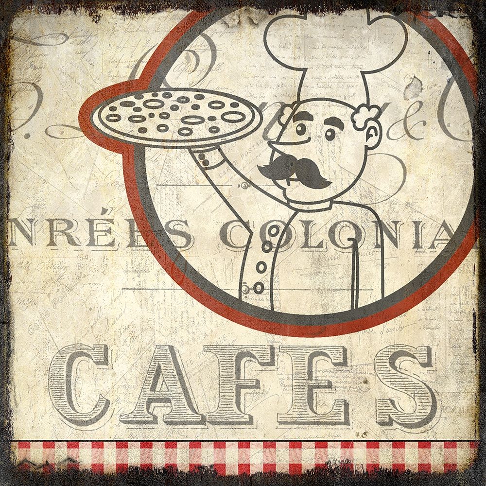 Cafes 1 art print by Kimberly Allen for $57.95 CAD