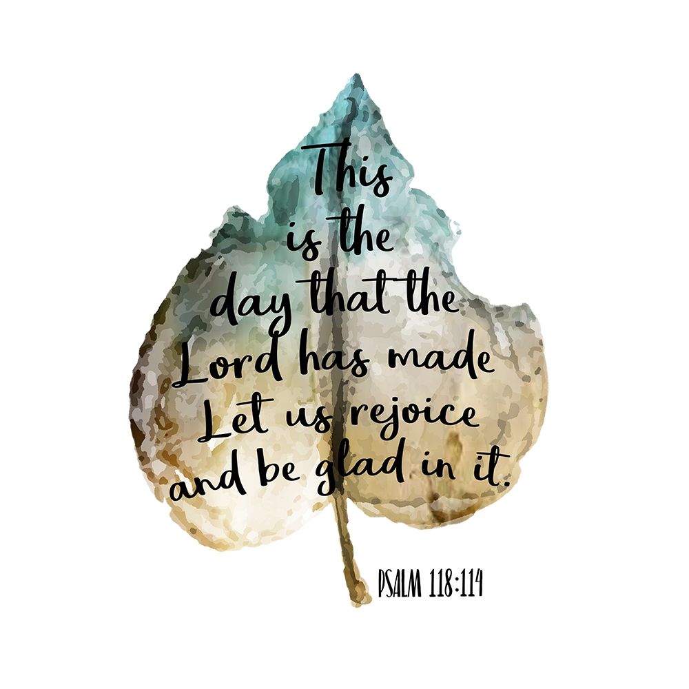 Psalm Leaf 2 art print by Kimberly Allen for $57.95 CAD
