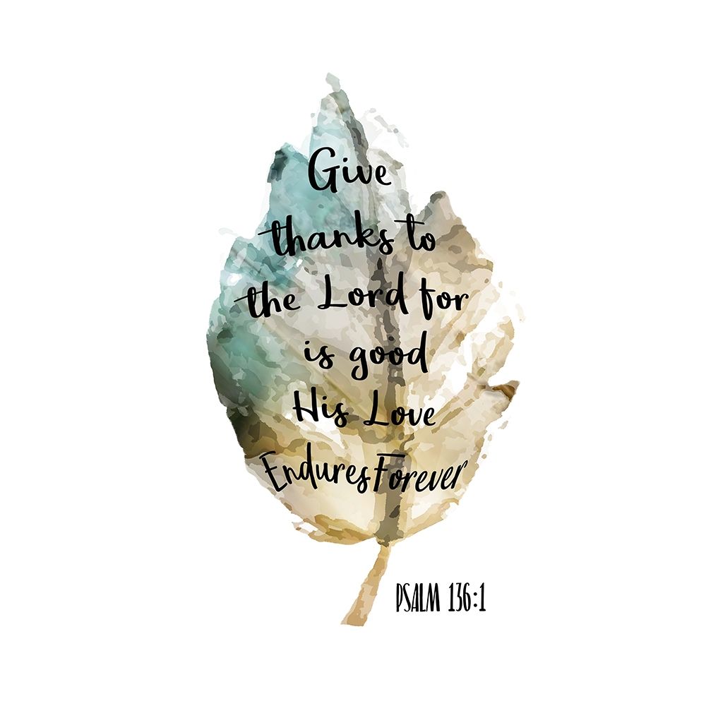 Psalm Leaf 3 art print by Kimberly Allen for $57.95 CAD