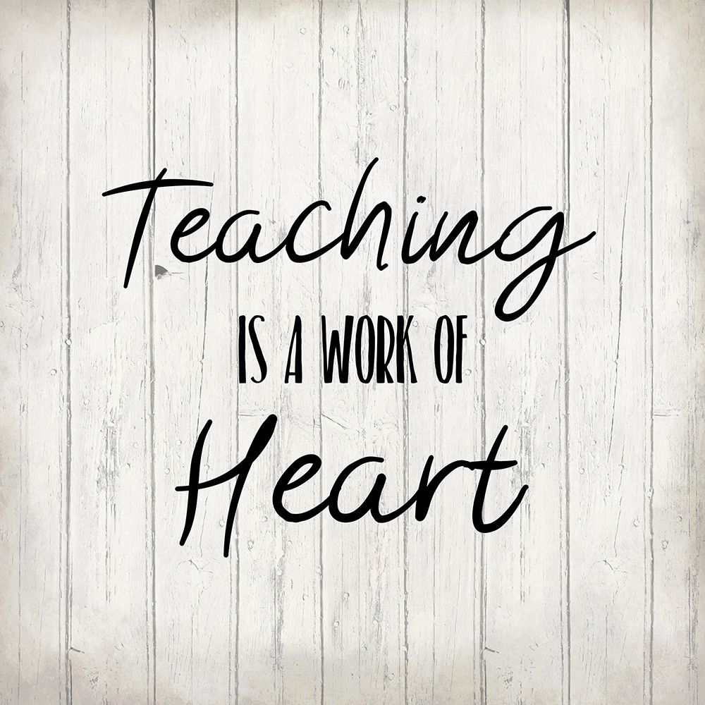 To Teach 1 art print by Kimberly Allen for $57.95 CAD