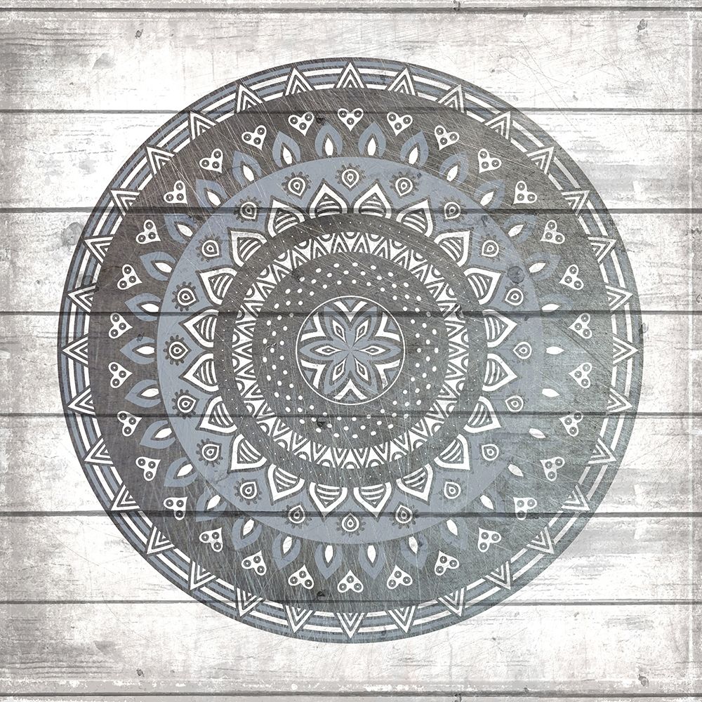 Aged Mandala 1 v2 art print by Kimberly Allen for $57.95 CAD