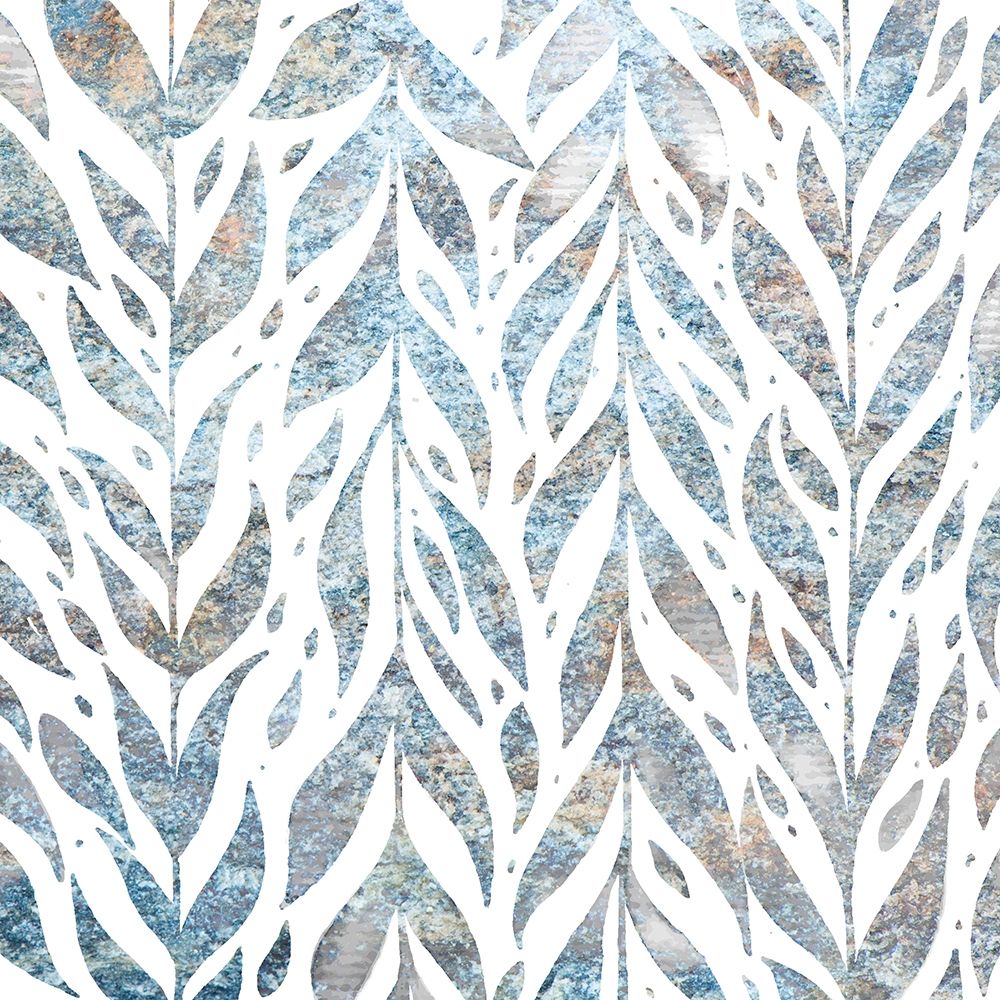 Frosted Blue Pattern 1 art print by Kimberly Allen for $57.95 CAD