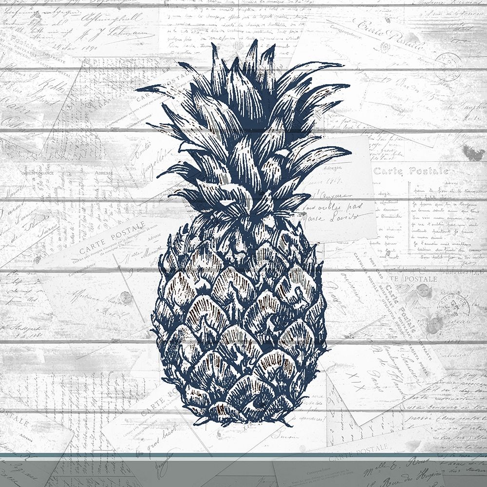 Country Pineapple 1 art print by Kimberly Allen for $57.95 CAD