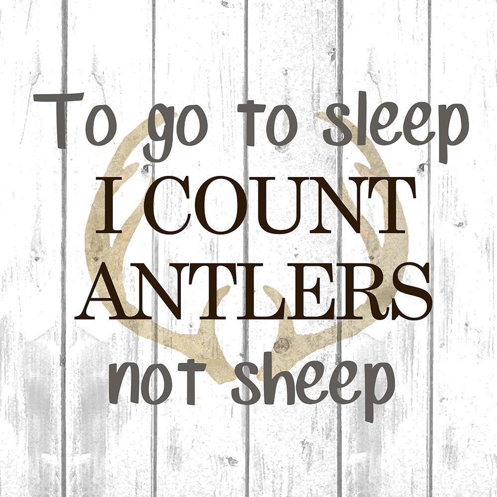 Counting Antlers 2 art print by Kimberly Allen for $57.95 CAD