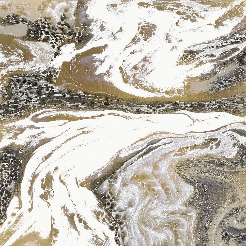 Golden Swirl 2 art print by Kimberly Allen for $57.95 CAD