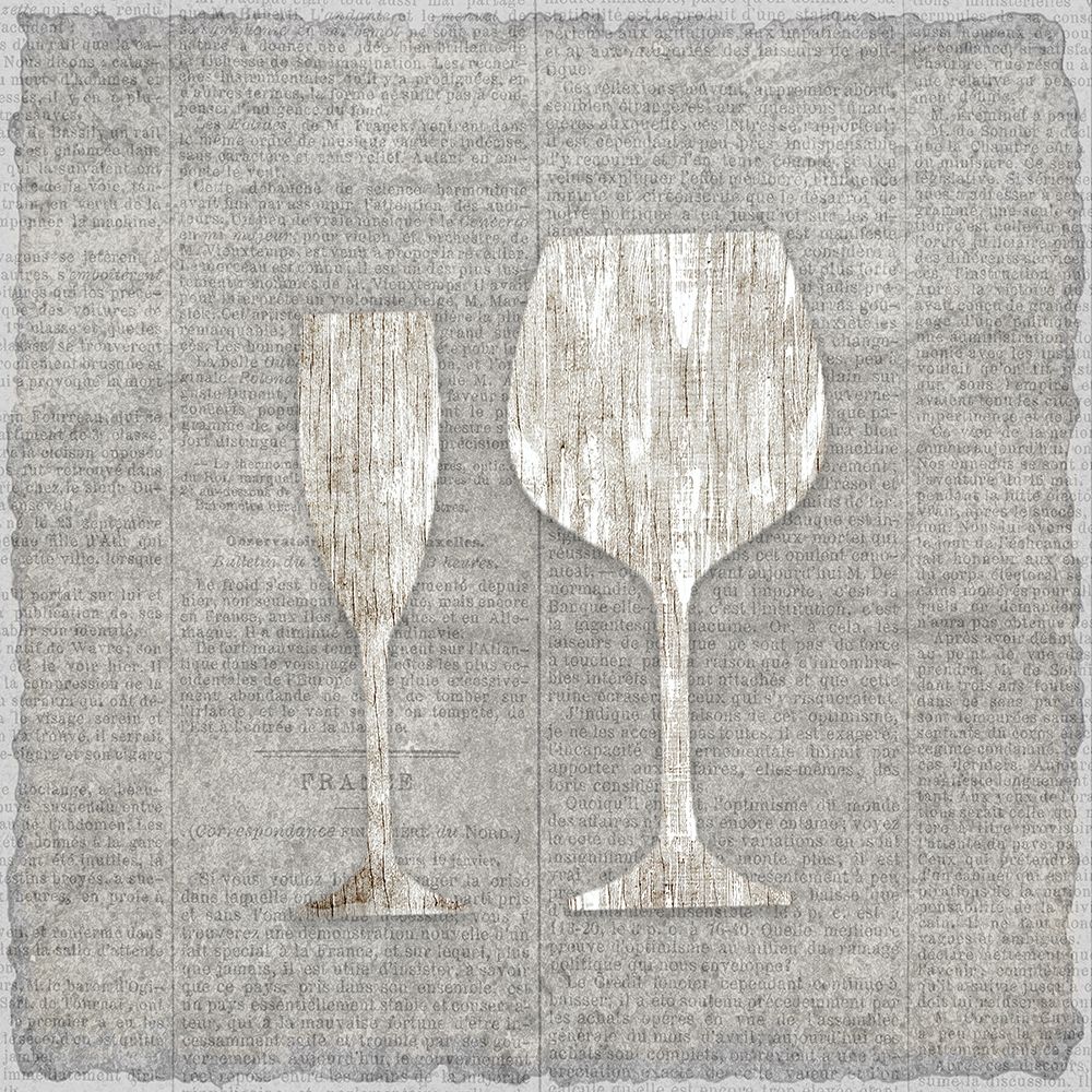 Neutral Wine 3 art print by Kimberly Allen for $57.95 CAD