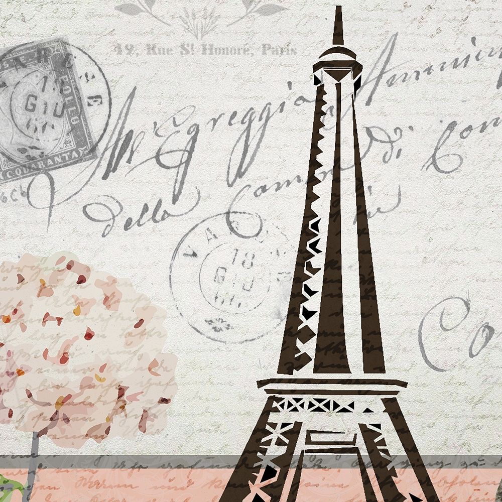Hydrangea Paris Grey 2 art print by Kimberly Allen for $57.95 CAD
