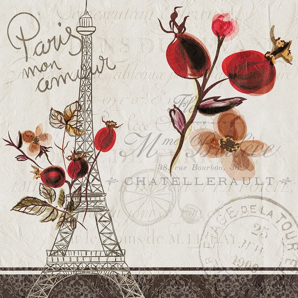Paris Mon Amour 1 art print by Kimberly Allen for $57.95 CAD