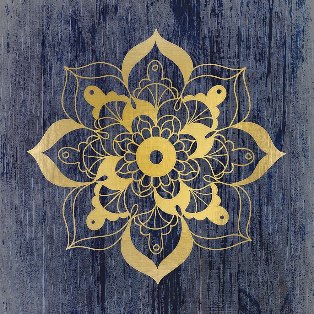 Golden Mandala 1 art print by Kimberly Allen for $57.95 CAD