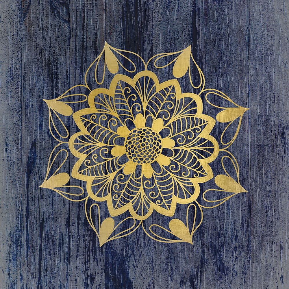Golden Mandala 2 art print by Kimberly Allen for $57.95 CAD