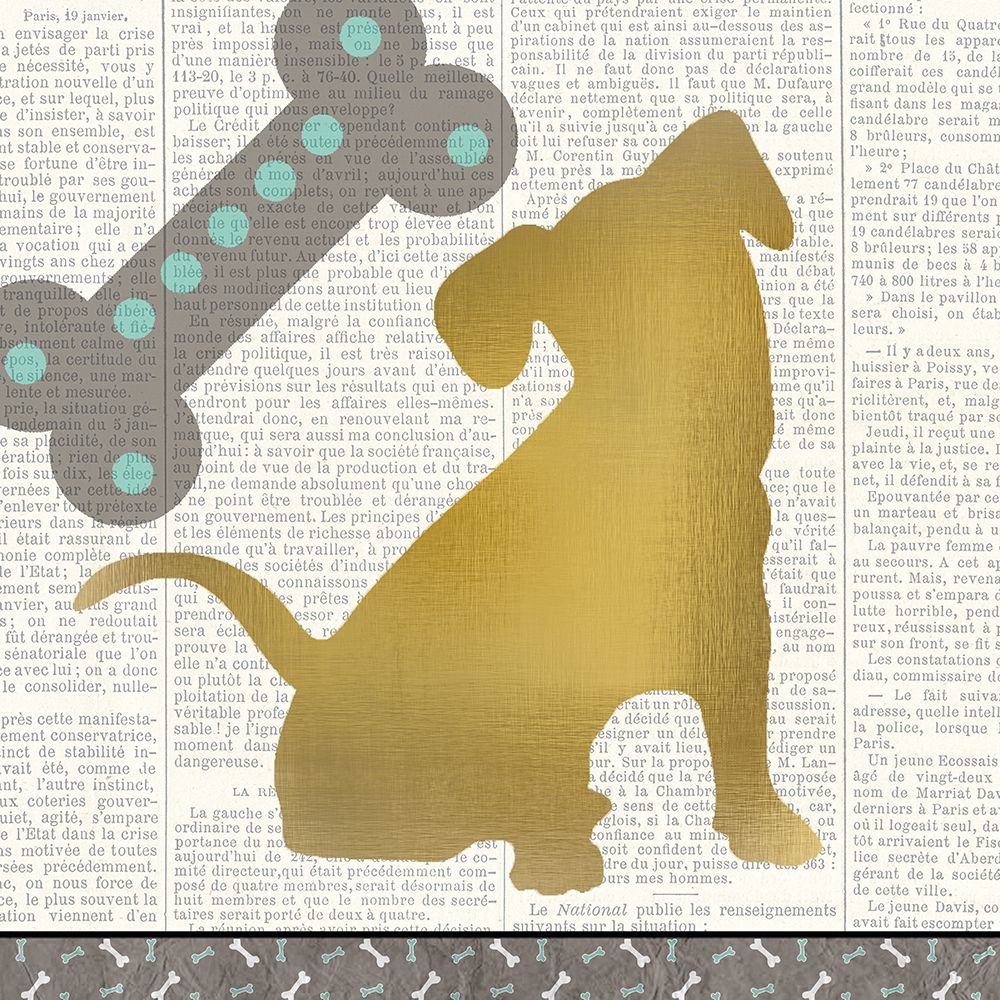 Ruff Ruff 1 art print by Kimberly Allen for $57.95 CAD