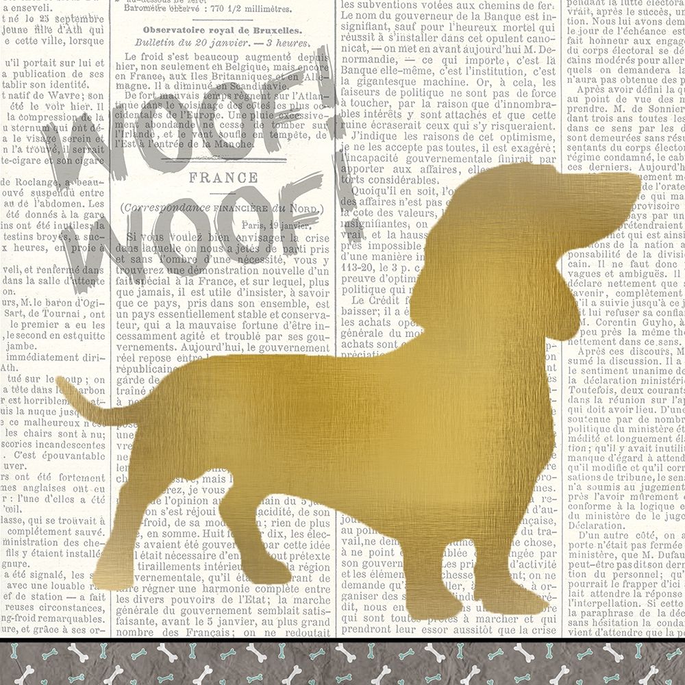 Ruff Ruff 2 art print by Kimberly Allen for $57.95 CAD