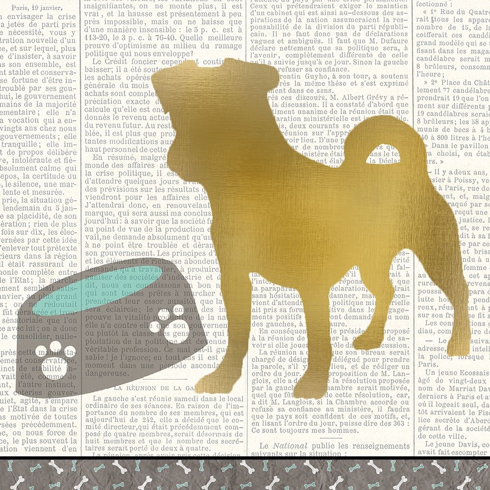 Ruff Ruff 3 art print by Kimberly Allen for $57.95 CAD