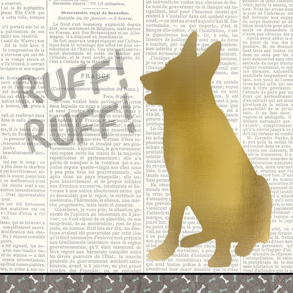 Ruff Ruff 4 art print by Kimberly Allen for $57.95 CAD