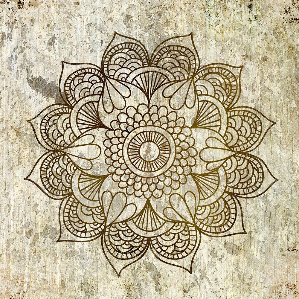 Splatter Mandala 2 art print by Kimberly Allen for $57.95 CAD