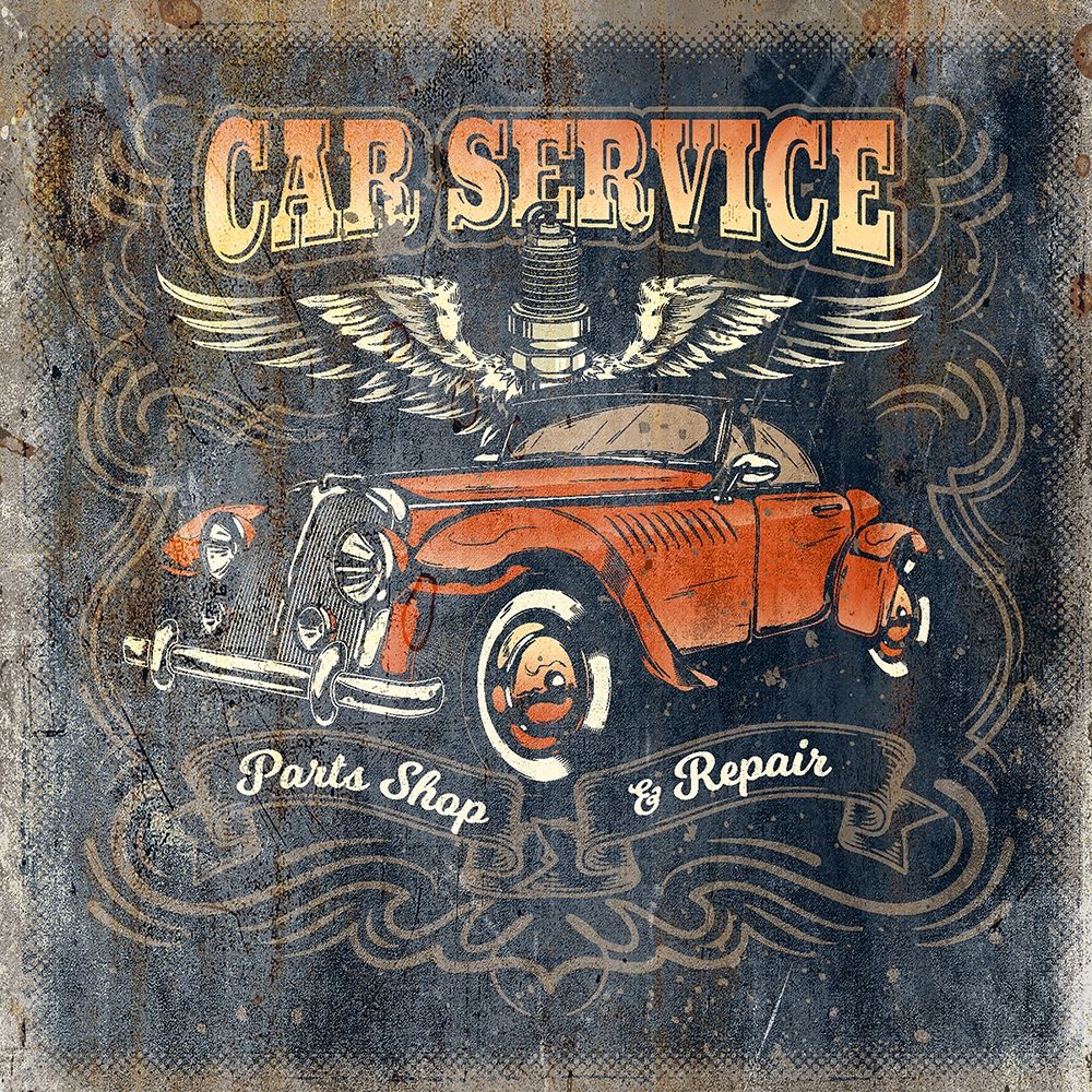 Car Service art print by Kimberly Allen for $57.95 CAD