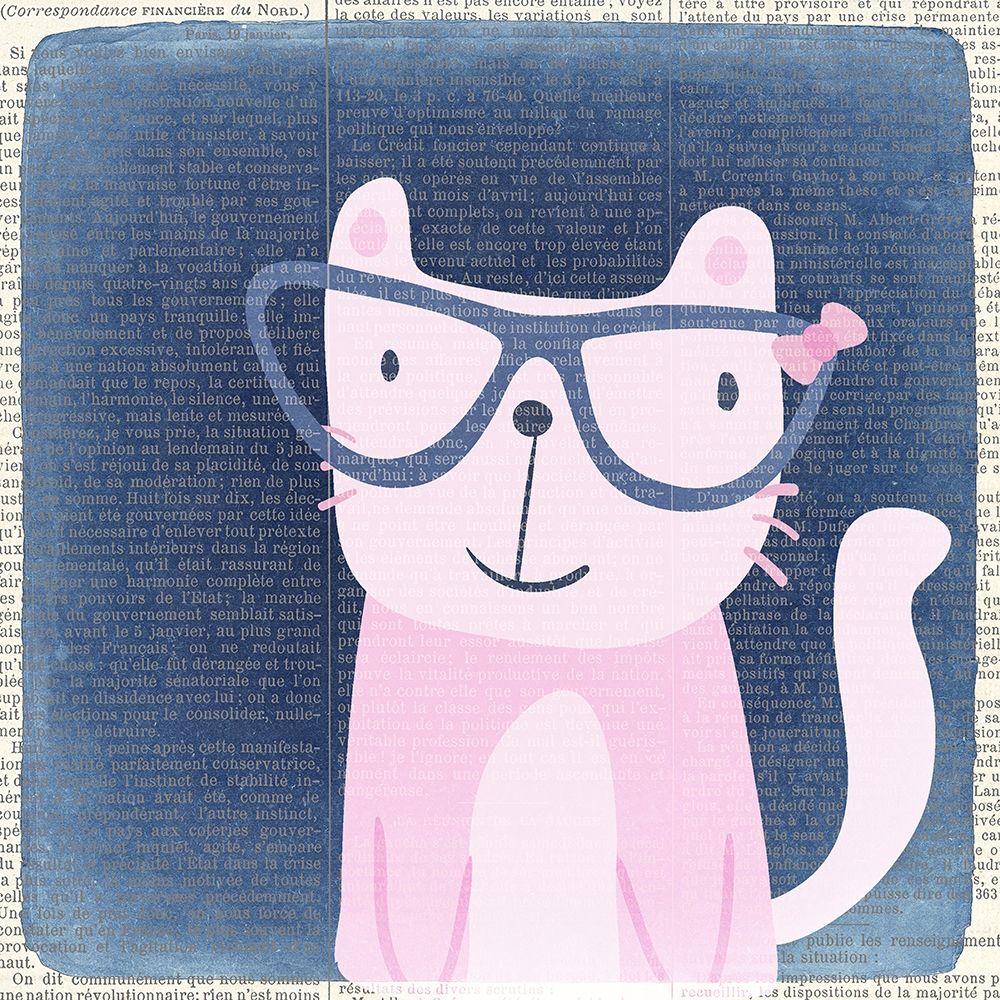 Quirky Cats 2 art print by Kimberly Allen for $57.95 CAD