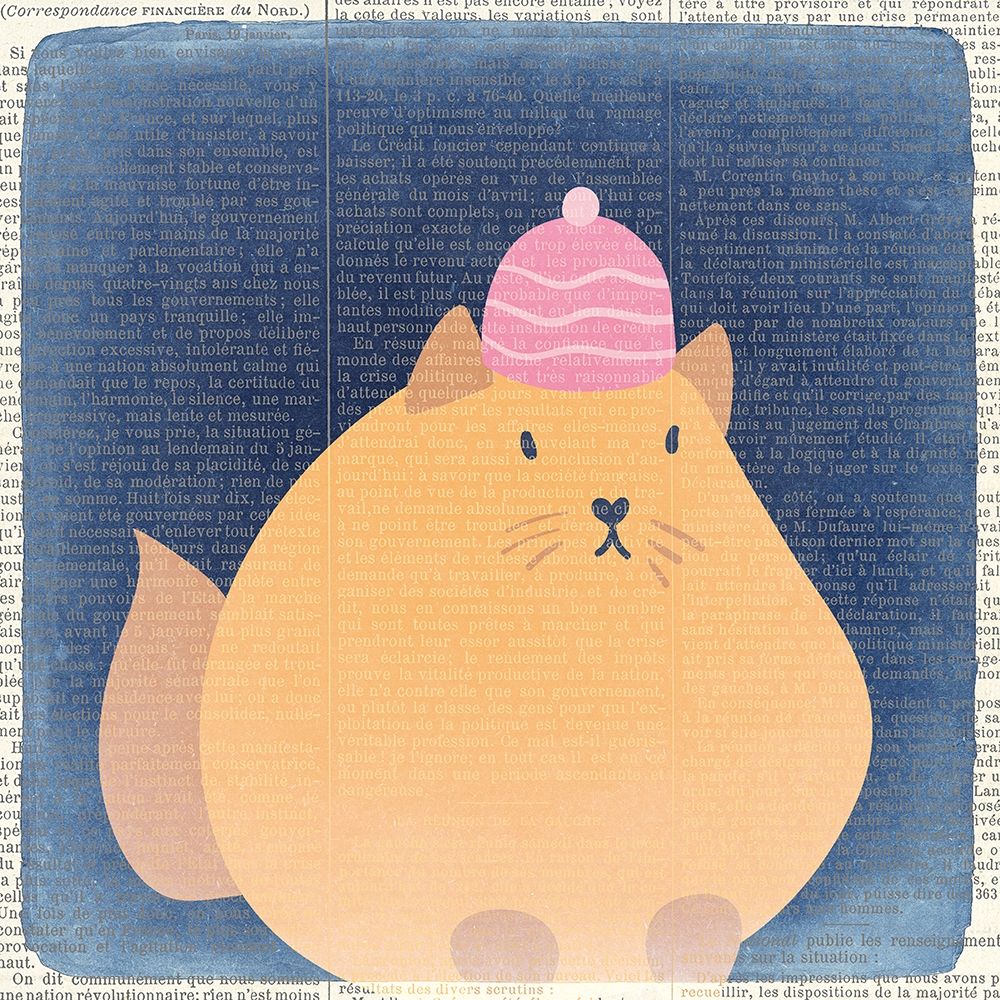 Quirky Cats 3 art print by Kimberly Allen for $57.95 CAD