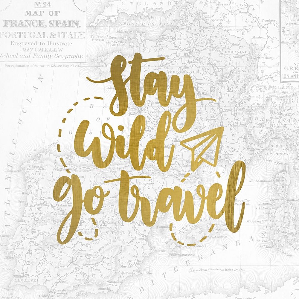 Go Travel 2 art print by Kimberly Allen for $57.95 CAD