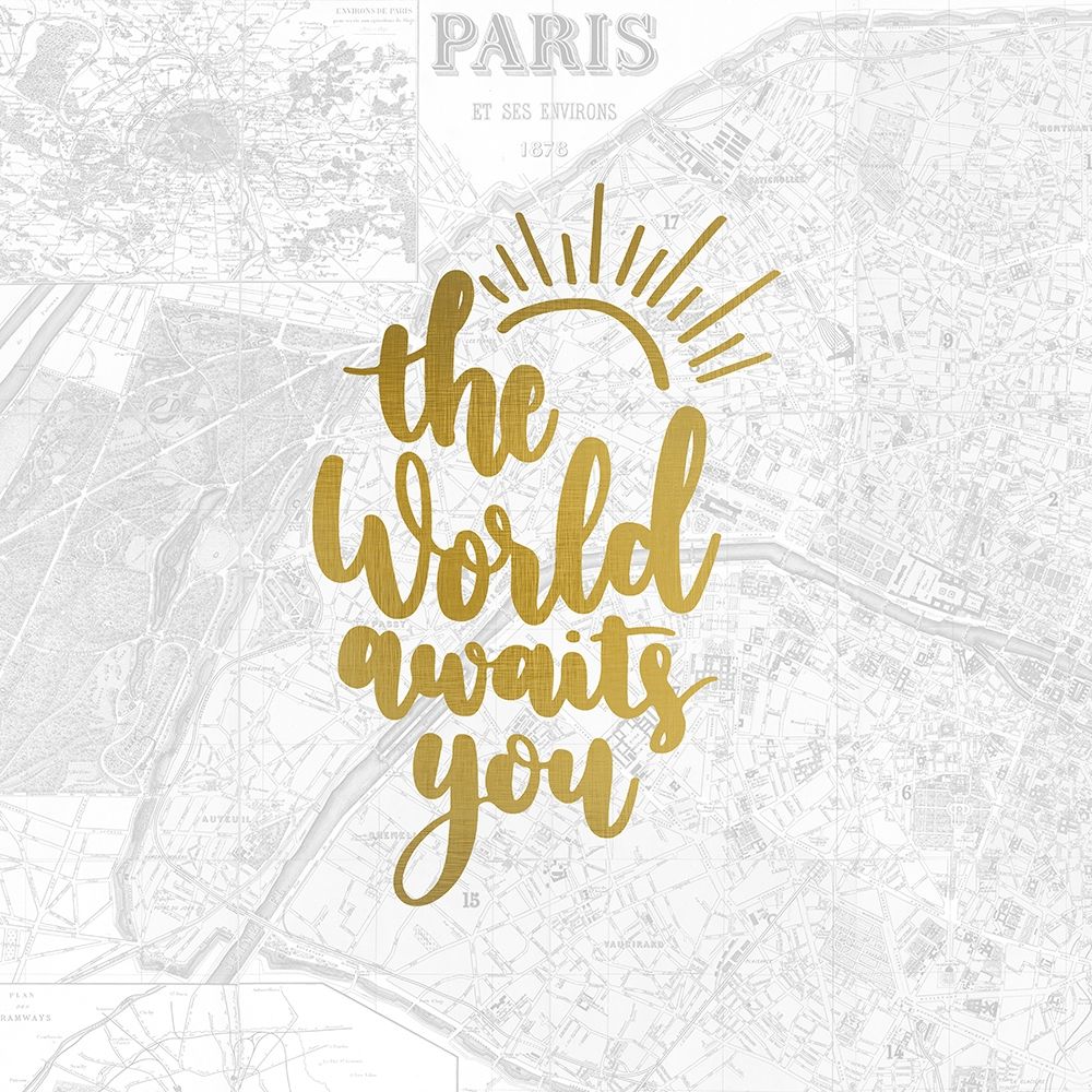 Go Travel 3 art print by Kimberly Allen for $57.95 CAD