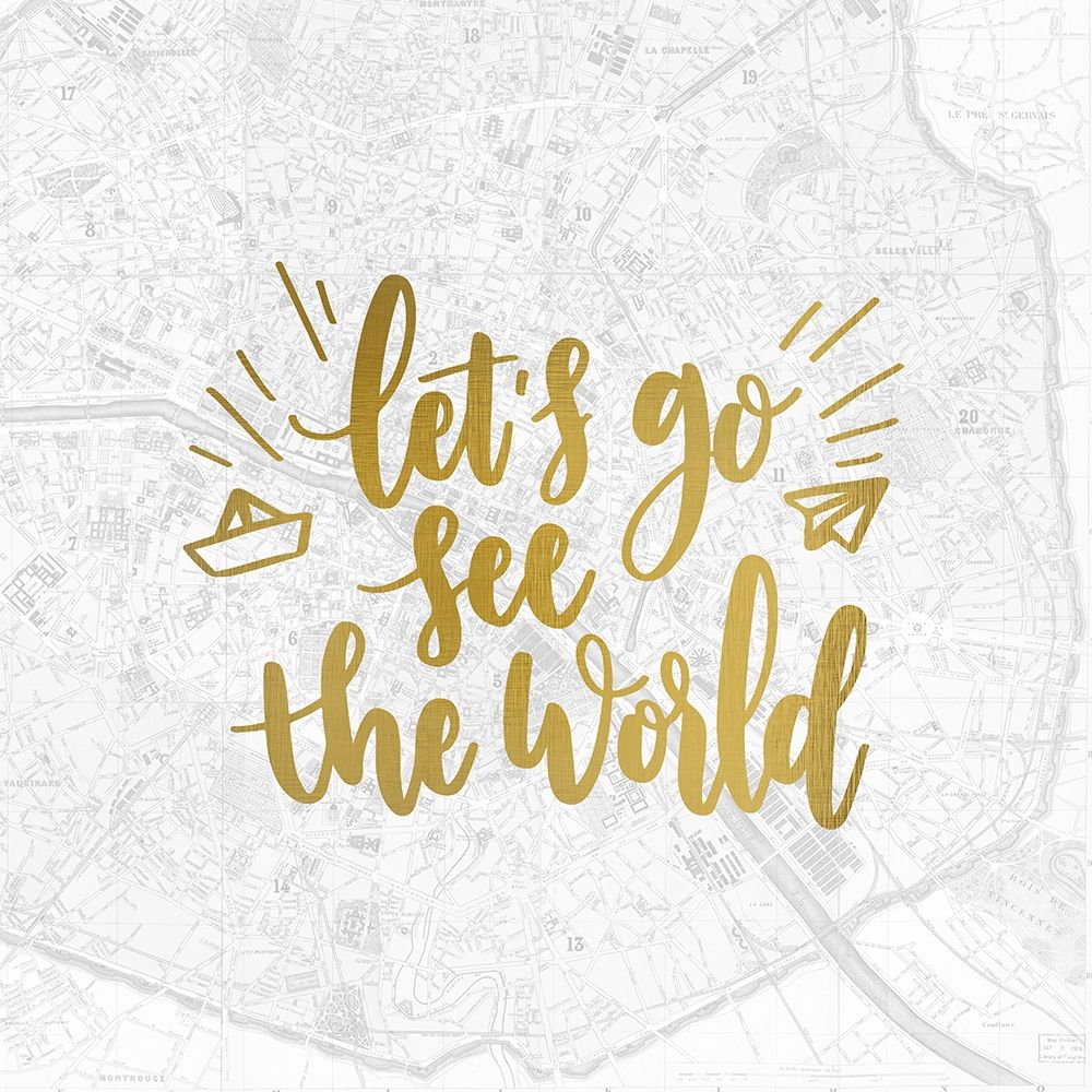 Go Travel 4 art print by Kimberly Allen for $57.95 CAD