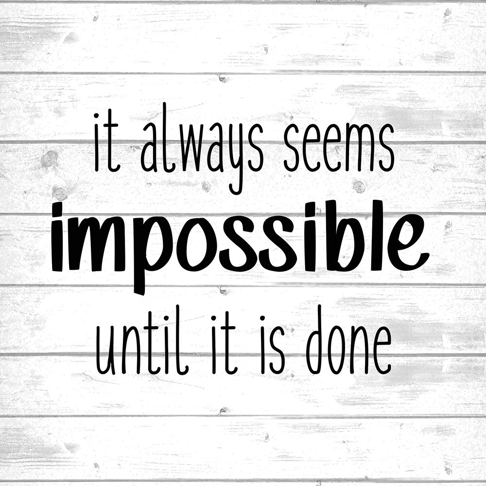 Impossible art print by Kimberly Allen for $57.95 CAD