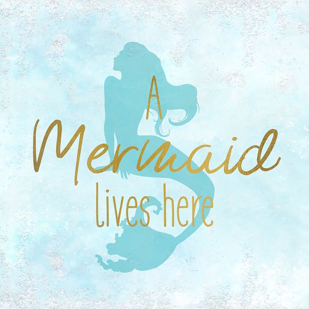 A Mermaid 1 art print by Kimberly Allen for $57.95 CAD