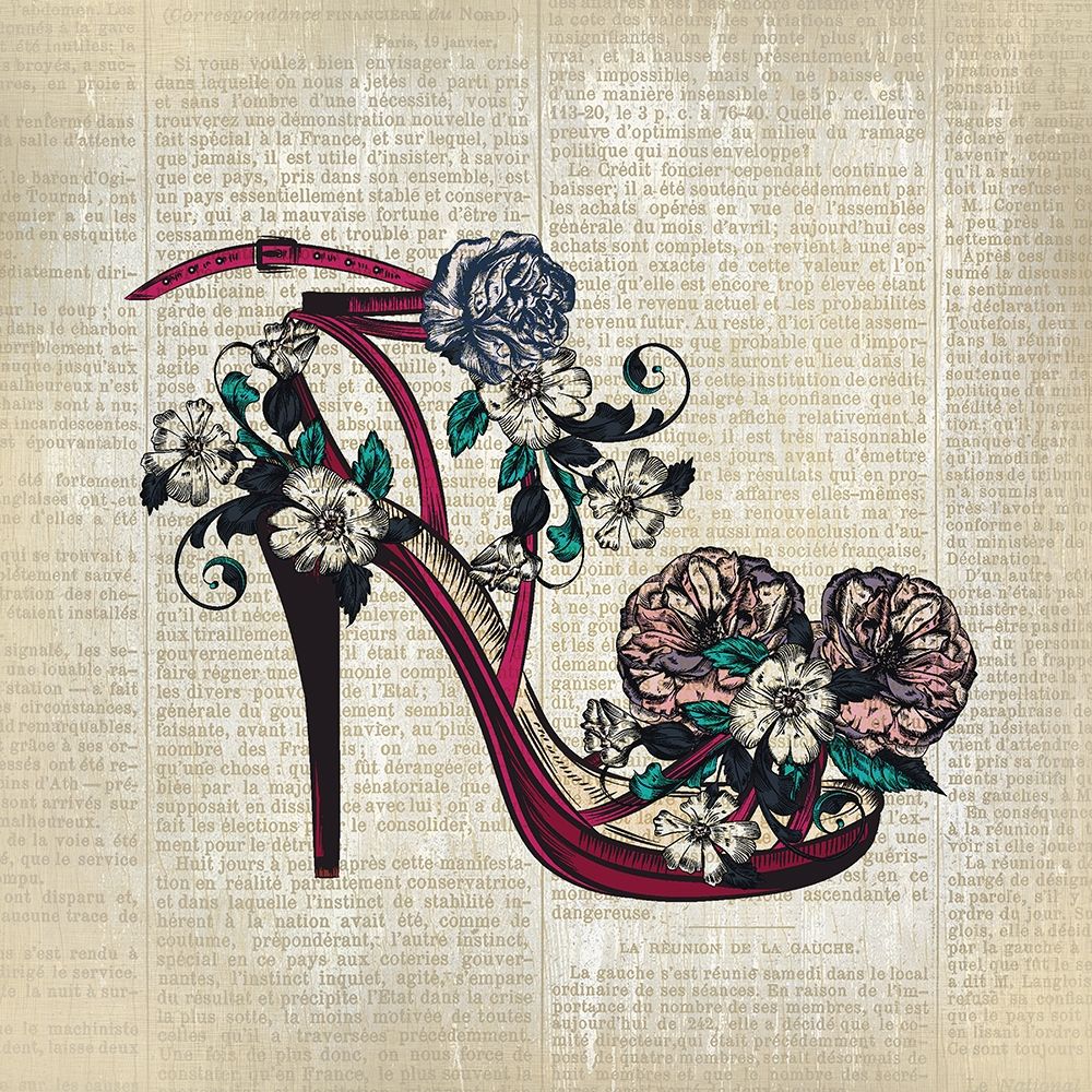 High Heel News 1 art print by Kimberly Allen for $57.95 CAD
