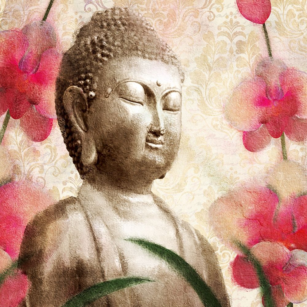 Buddha Orchids 1 art print by Kimberly Allen for $57.95 CAD