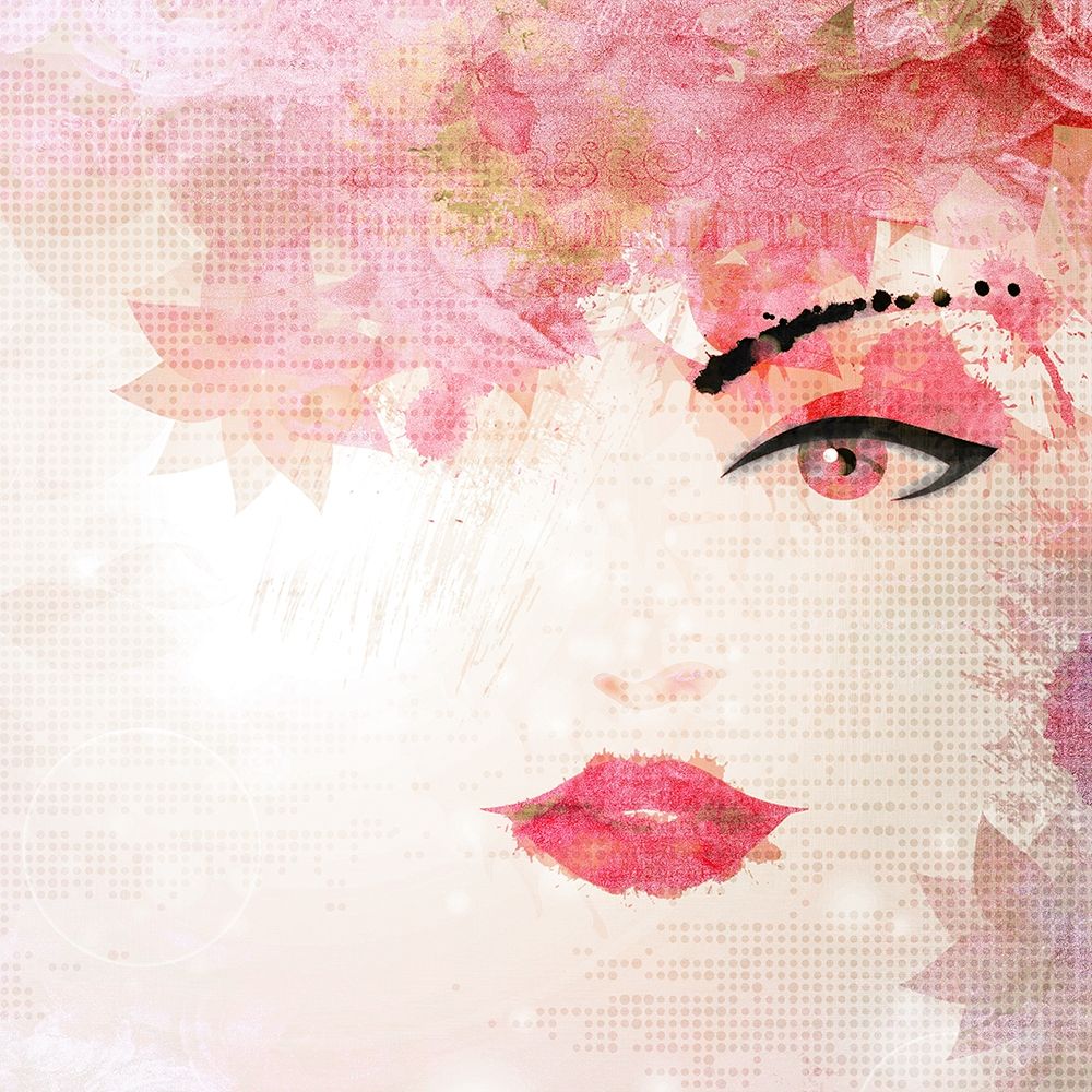 Pink Love art print by Kimberly Allen for $57.95 CAD