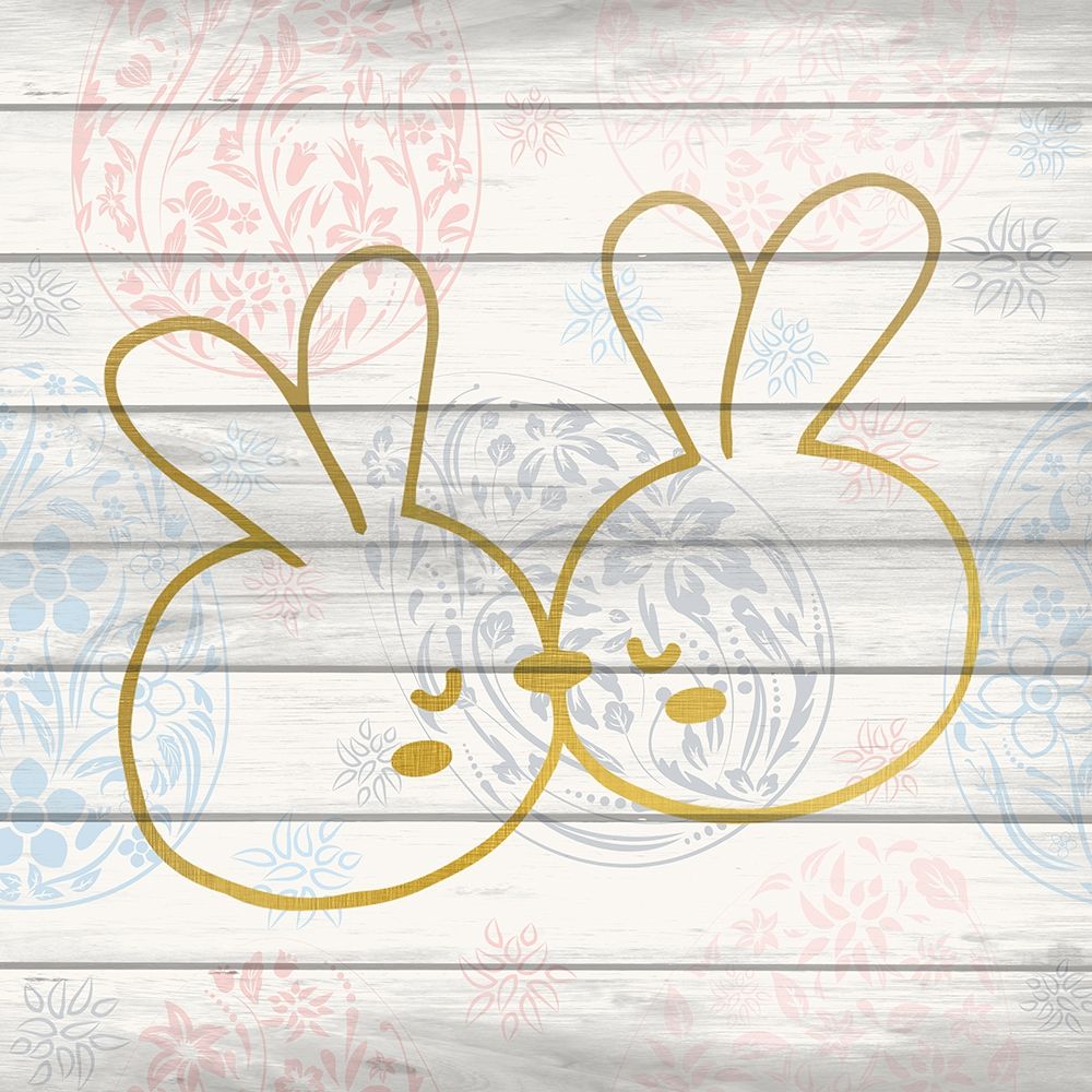 Bunny Love 2 art print by Kimberly Allen for $57.95 CAD
