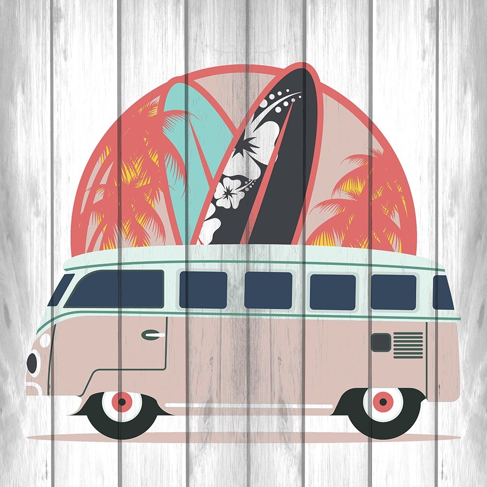 California Surf 1 art print by Kimberly Allen for $57.95 CAD