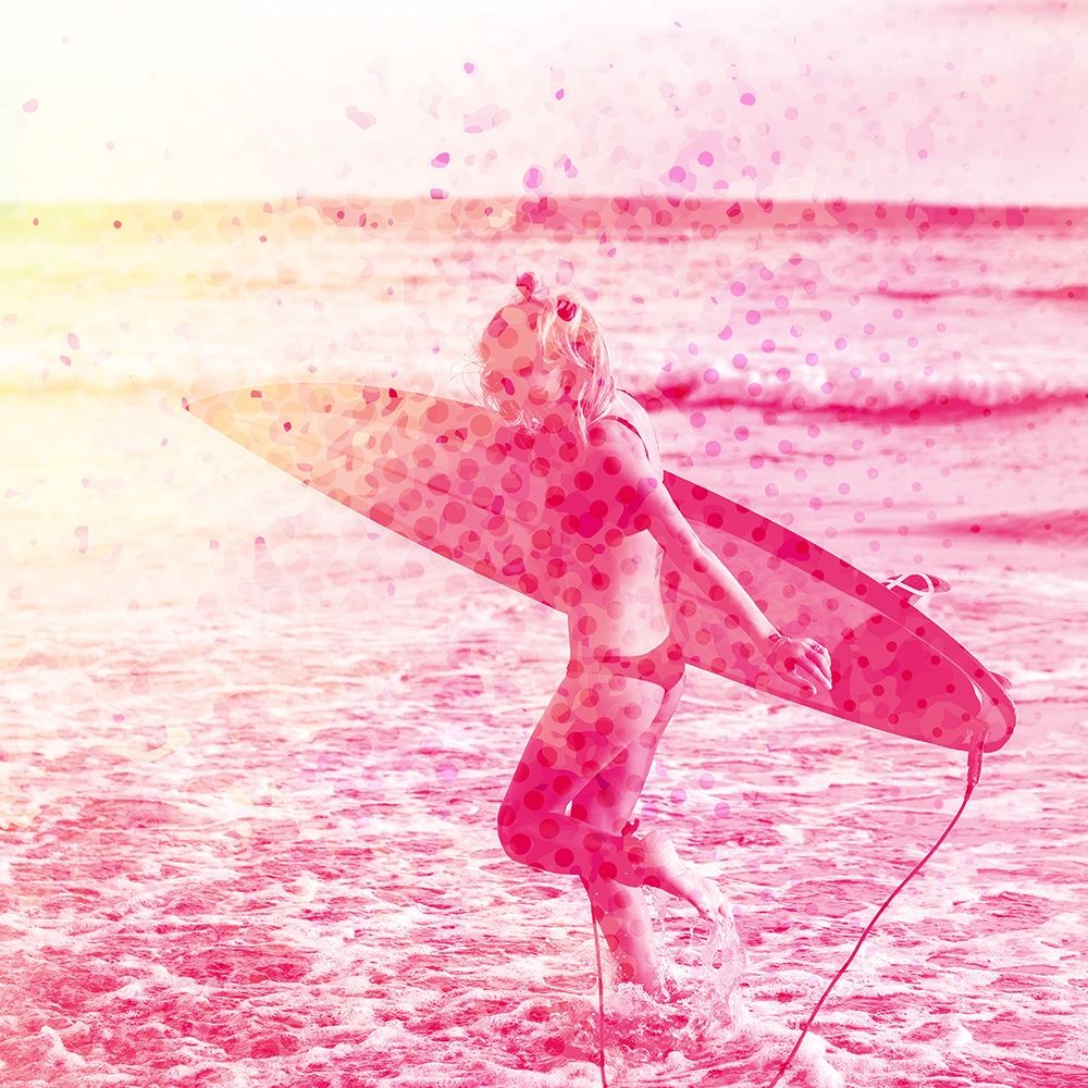 Surfer Girl 1 art print by Kimberly Allen for $57.95 CAD