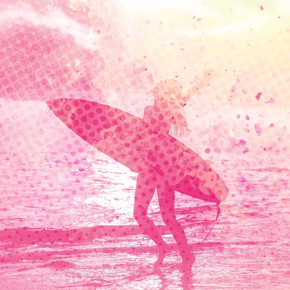 Surfer Girl 2 art print by Kimberly Allen for $57.95 CAD