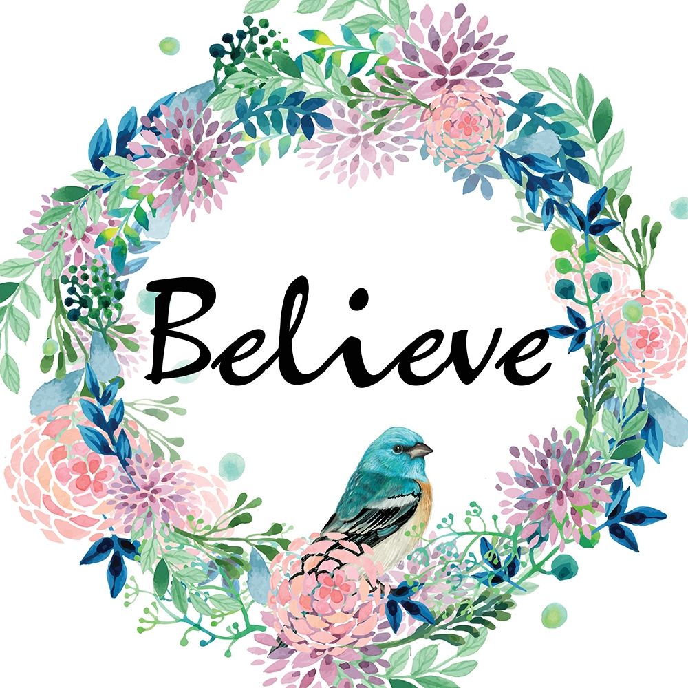 Believe Bird art print by Kimberly Allen for $57.95 CAD