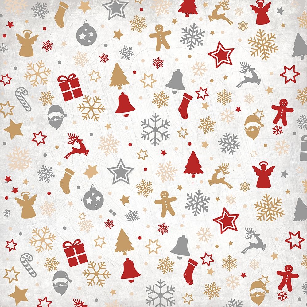 Christmas Jingle Pattern art print by Kimberly Allen for $57.95 CAD