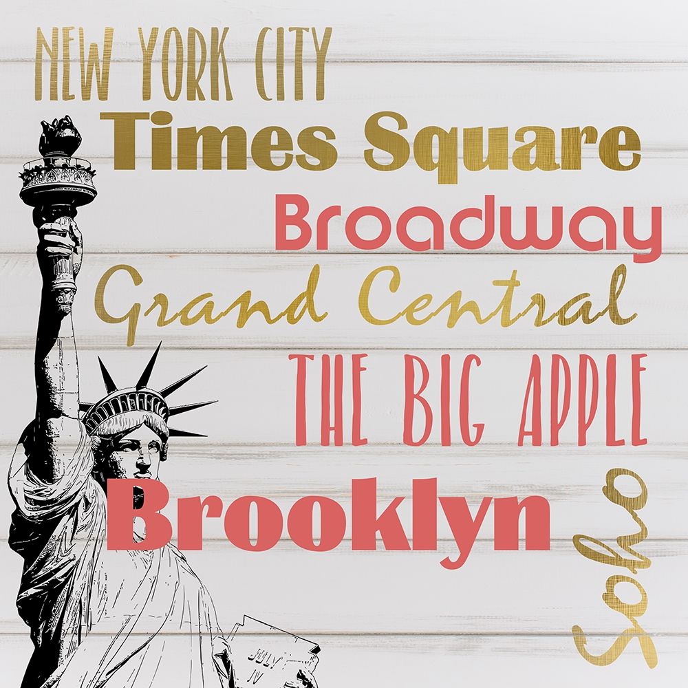 New York art print by Kimberly Allen for $57.95 CAD