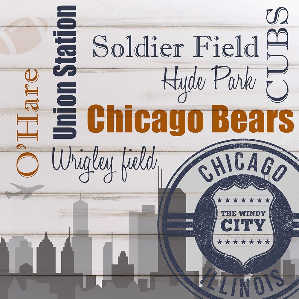 Chicago art print by Kimberly Allen for $57.95 CAD