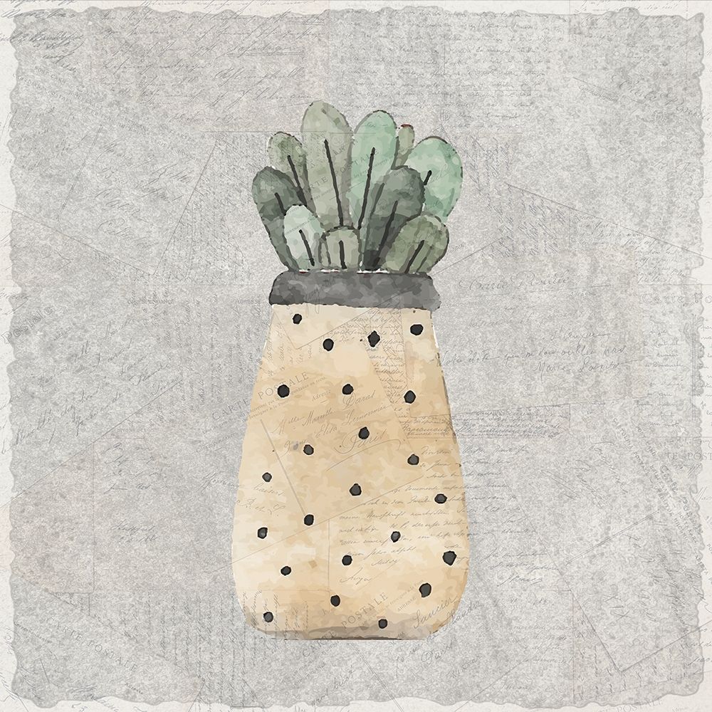 Potted Succulents 1 art print by Kimberly Allen for $57.95 CAD