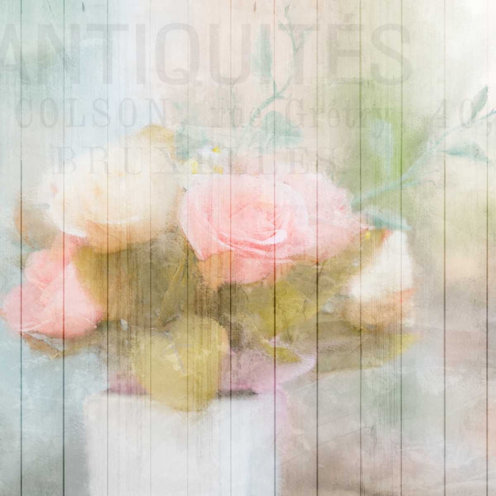 Antique Peonies art print by Kimberly Allen for $57.95 CAD