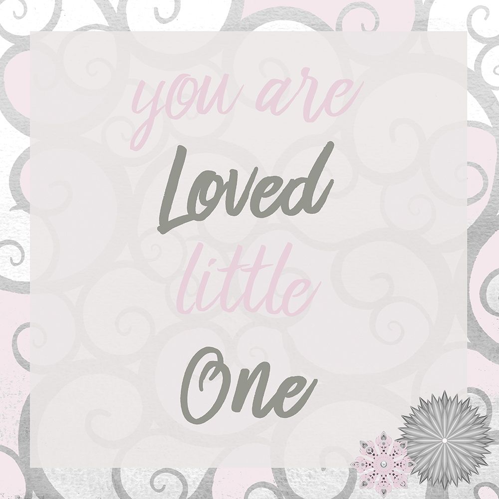 You Are Loved Pink art print by Kimberly Allen for $57.95 CAD