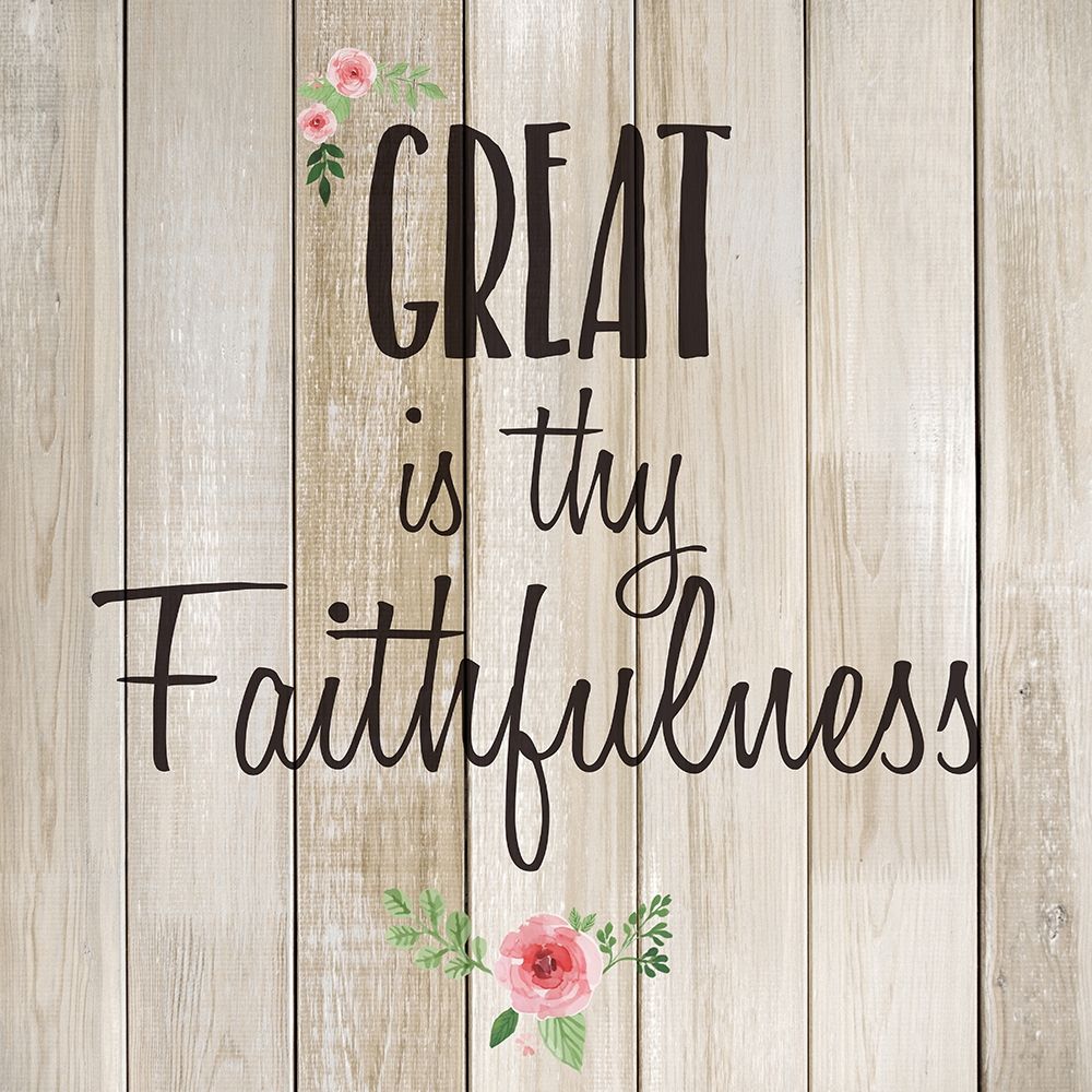 Great is Thy Faithfulness art print by Kimberly Allen for $57.95 CAD
